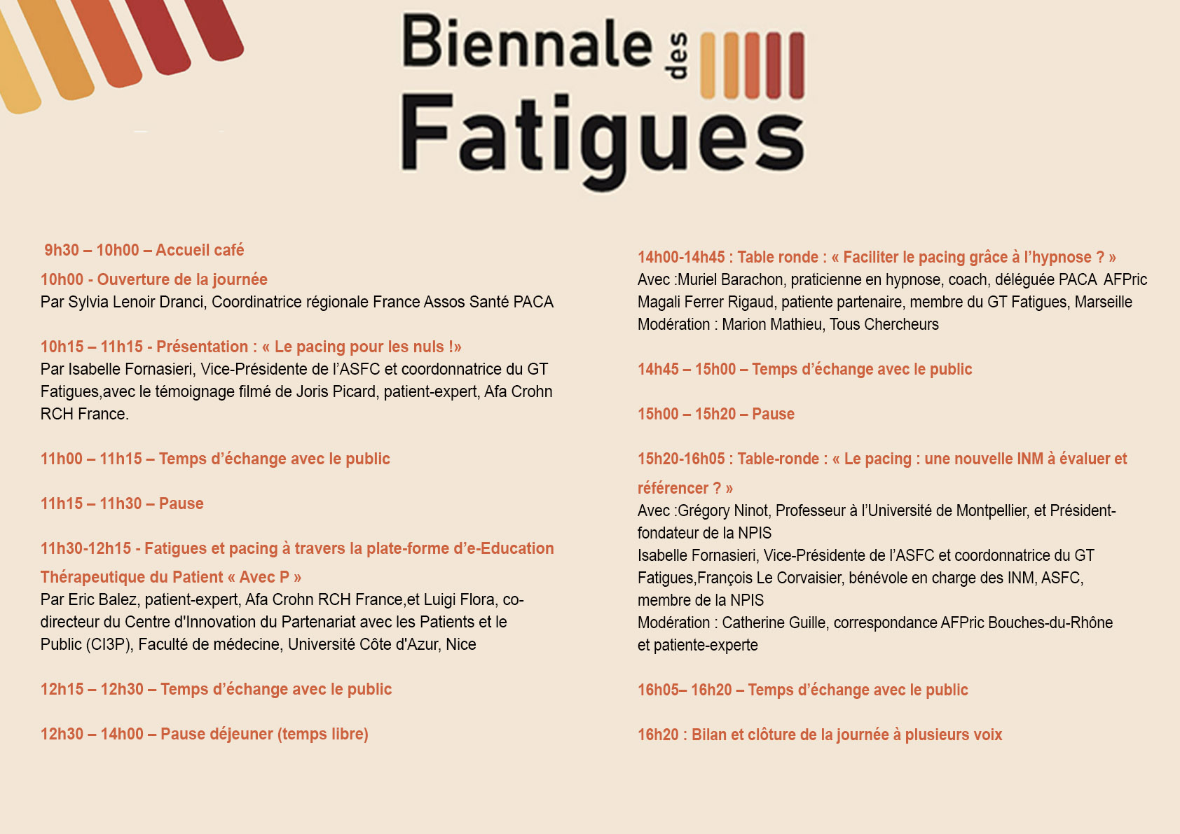 JOURNéE des FATIGUES 2025