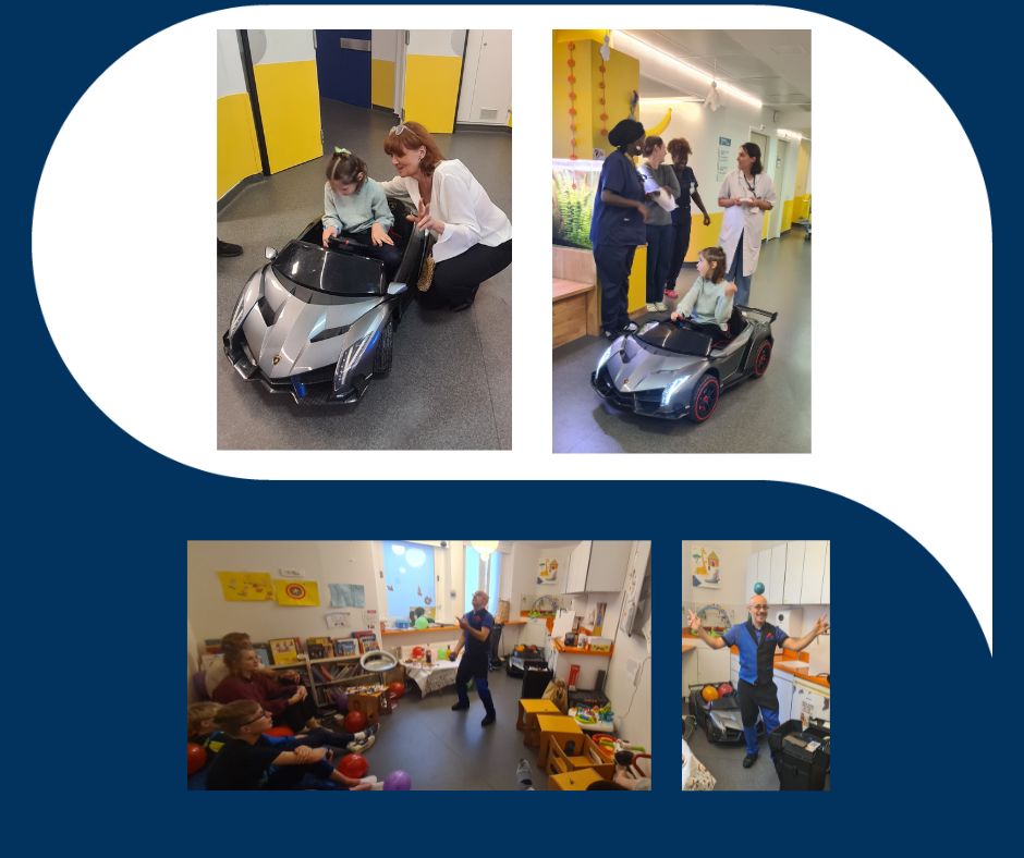 DON d’une VOITURETTE électrique d’accompagnement au bloc opératoire