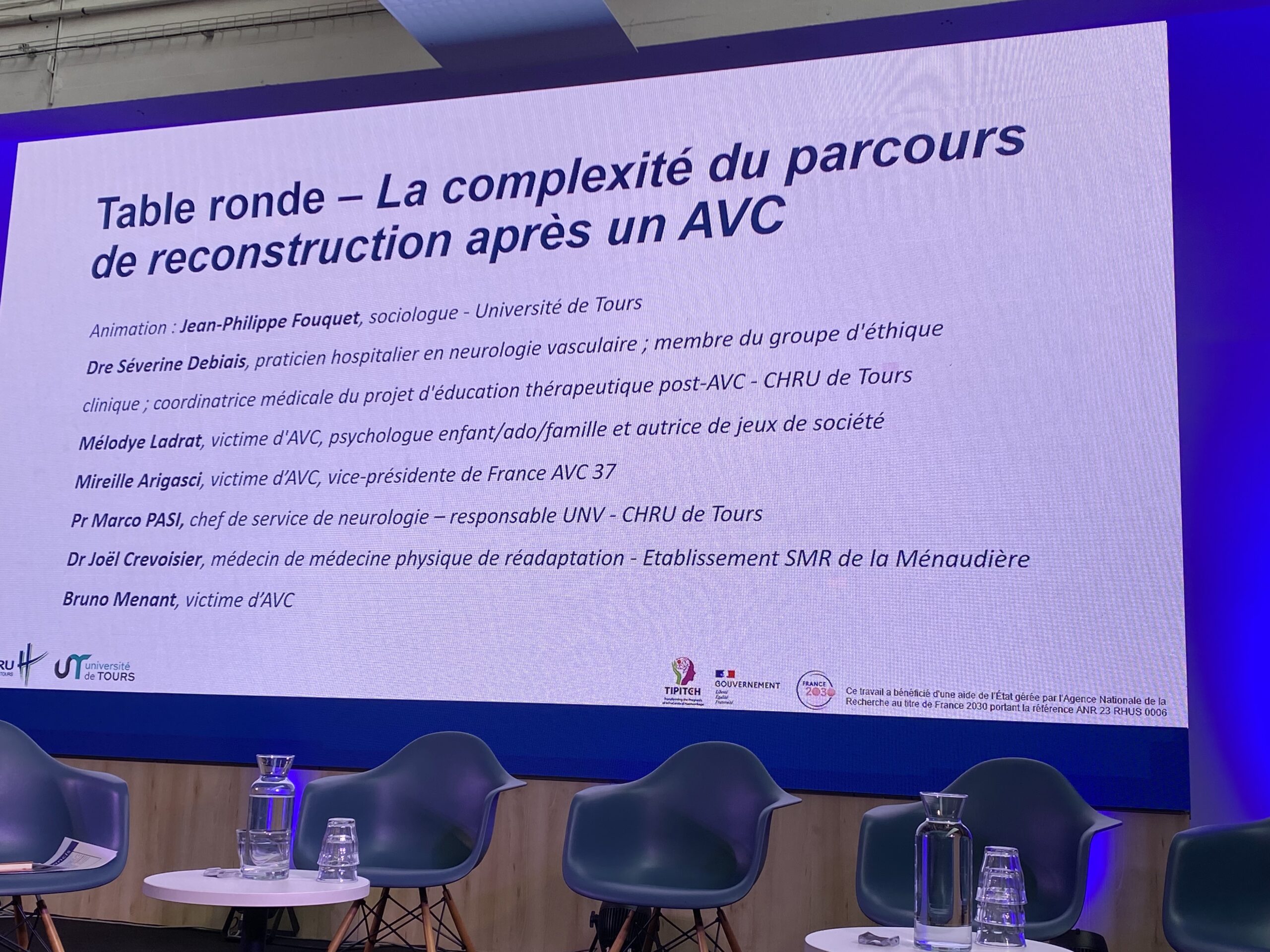 Conférence autour de l’AVC à Tours le 31 mars